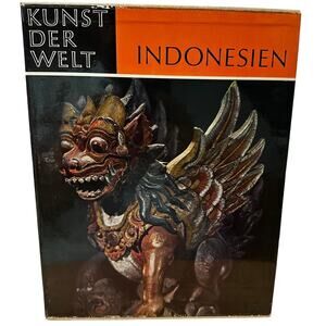 Kunst der Welt Indonesien Hardcover by Frits A. Wagner German Vintage Book